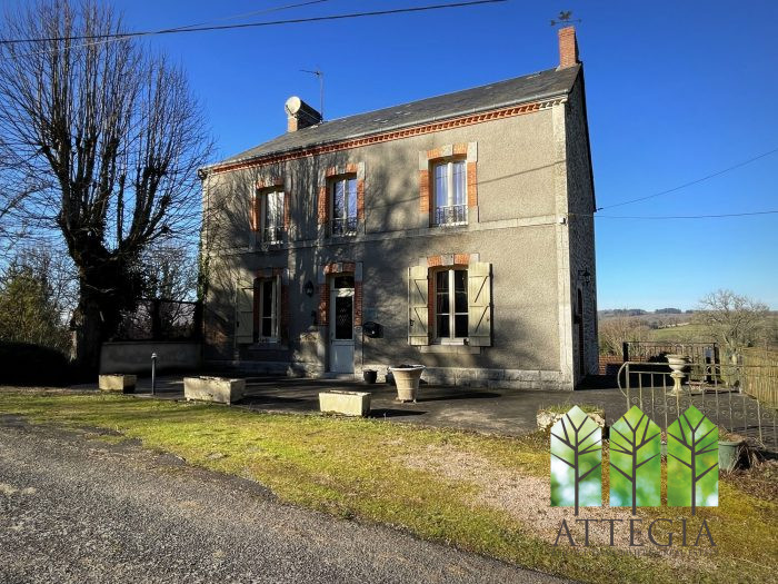 Maison individuelle à vendre, 6 pièces - Jouillat 23220