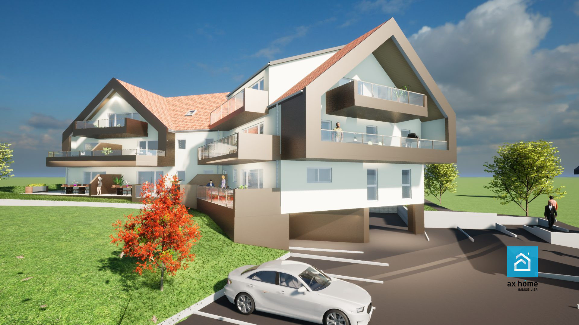 Vente Appartement 116m² 4 Pièces à Truchtersheim (67370) - Ax'Home Immobilier
