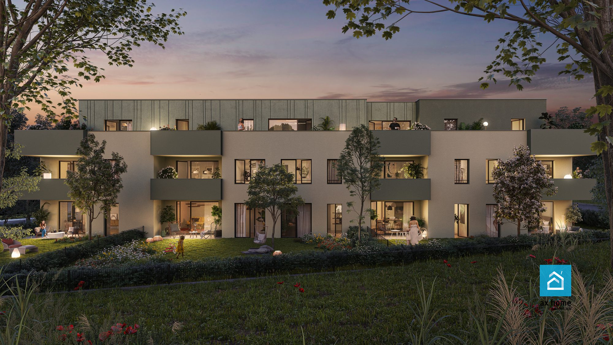 Vente Appartement 54m² 2 Pièces à Truchtersheim (67370) - Ax'Home Immobilier
