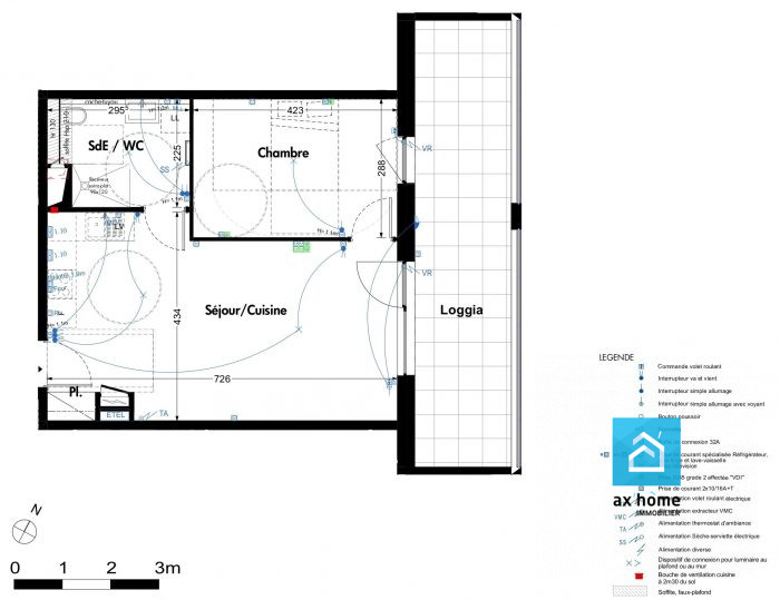 Appartement à vendre, 2 pièces - Oberschaeffolsheim 67203