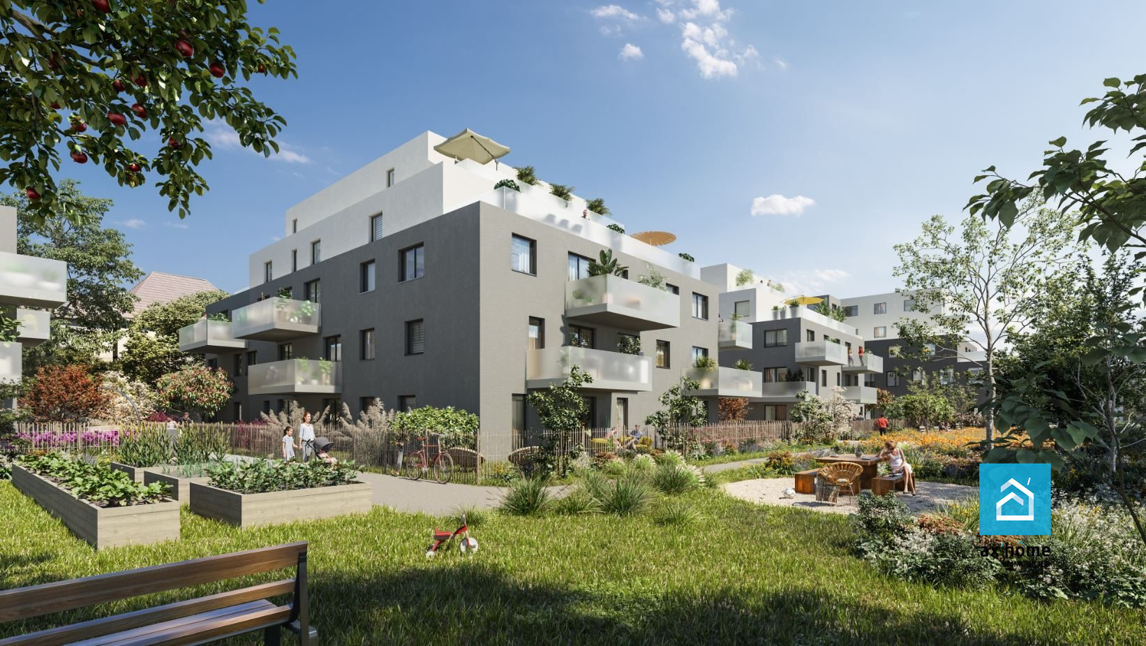 Vente Appartement 87m² 4 Pièces à Bischheim (67800) - Ax'Home Immobilier