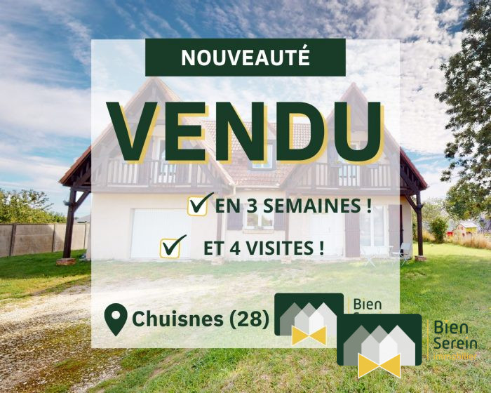 Maison individuelle à vendre, 6 pièces - Chuisnes 28190