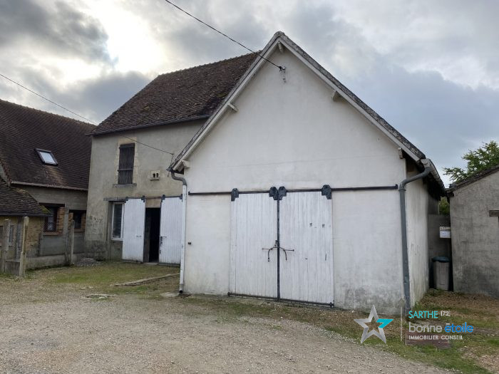 Maison ancienne à vendre, 2 pièces - Saint-Cosme-en-Vairais 72110