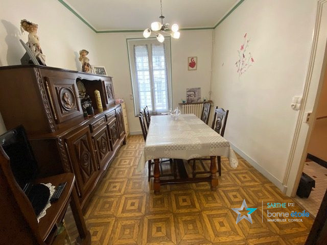 Maison mitoyenne 1 côté à vendre, 5 pièces - Mamers 72600