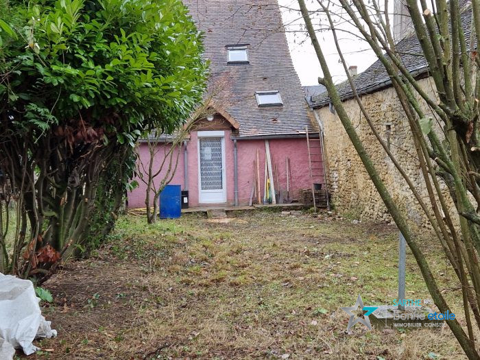 Maison mitoyenne 2 côtés à vendre, 4 pièces - Marolles-les-Braults 72260