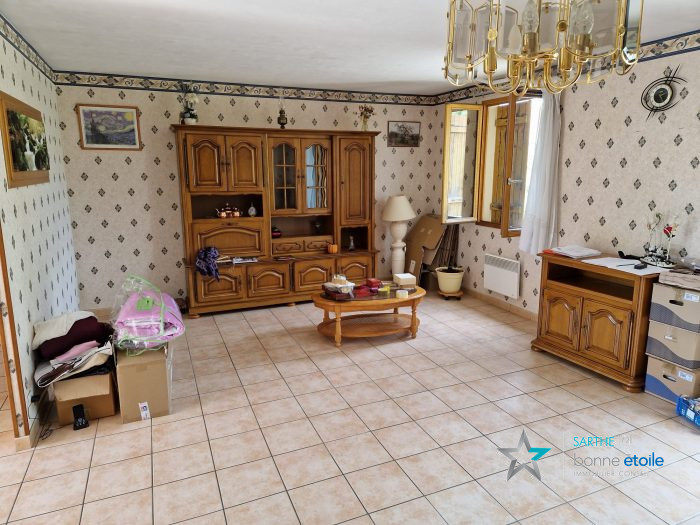 Maison plain-pied à vendre, 3 pièces - Saint-Georges-du-Rosay 72110