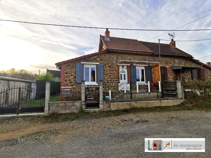 Maison mitoyenne 1 côté à vendre, 6 pièces - Budelière 23170