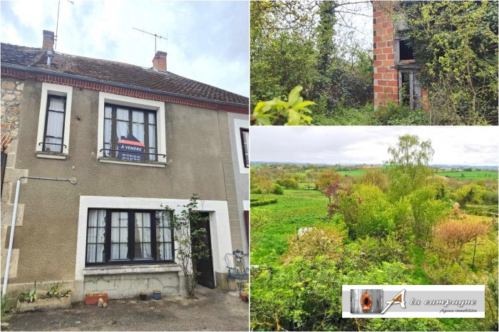 Semi-detached house 2 sides for sale, 4 rooms - Saint-Maurice-près-Pionsat 63330