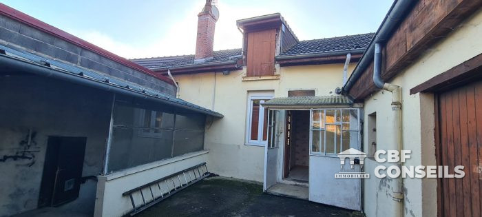 Maison mitoyenne 2 côtés à vendre, 2 pièces - Le Creusot 71200