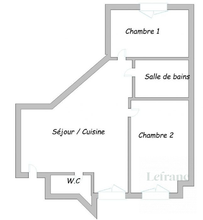 Appartement à vendre, 3 pièces - Paris 15 75015