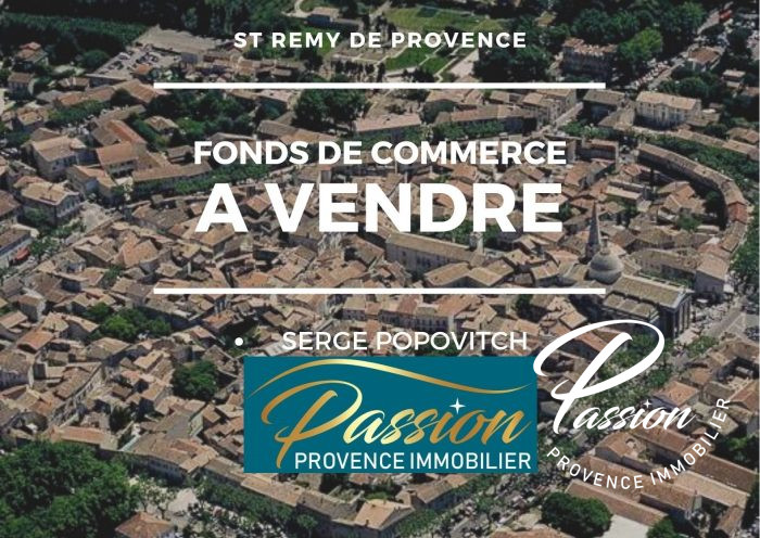 Vente Commerce SAINT-REMY-DE-PROVENCE 13210 Bouches du Rhne FRANCE