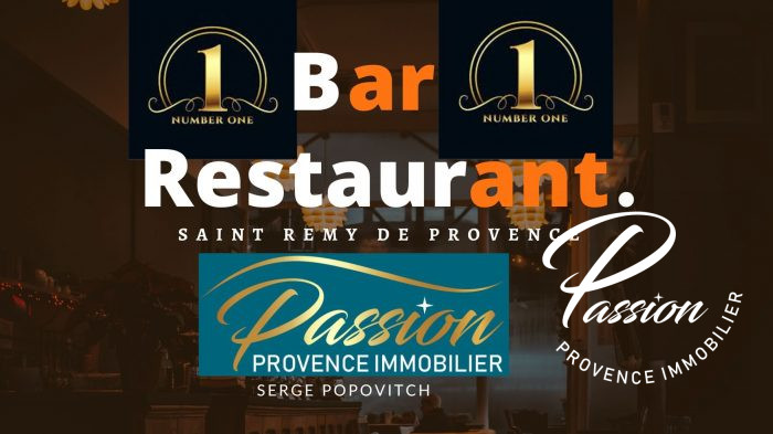 Restaurant, bar à vendre, 127 m² 14 places - Saint-Rémy-de-Provence 13210