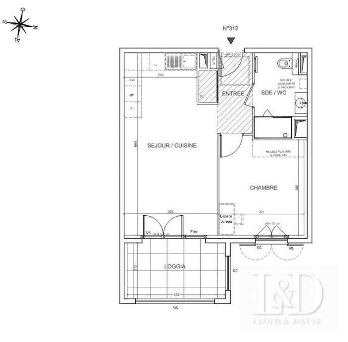 Квартира для продажи, 2 помещения - Grimaud 83310