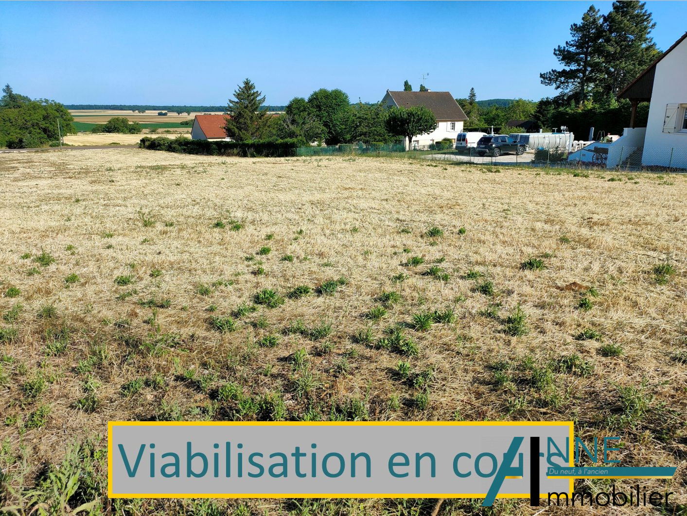 Vente Terrain FONTAINES 71150 Sane et Loire FRANCE