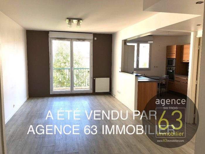 A ETE VENDU Clermont / Limite Chamalières Appartement T3  de 66 m2, ascenseur, balcon, parking en sous-sol