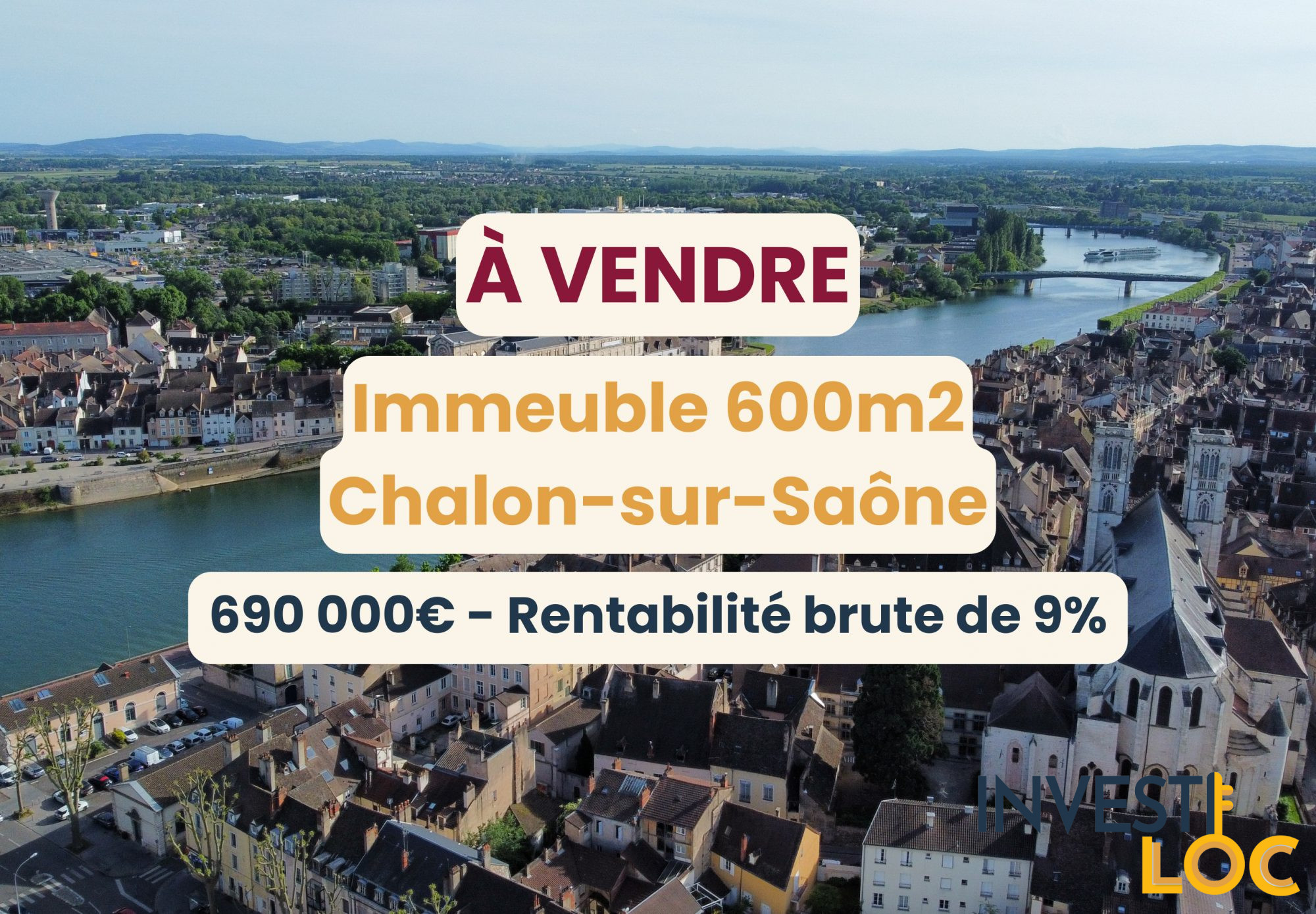 Vente Immeuble CHALON-SUR-SAONE 71100 Sane et Loire FRANCE