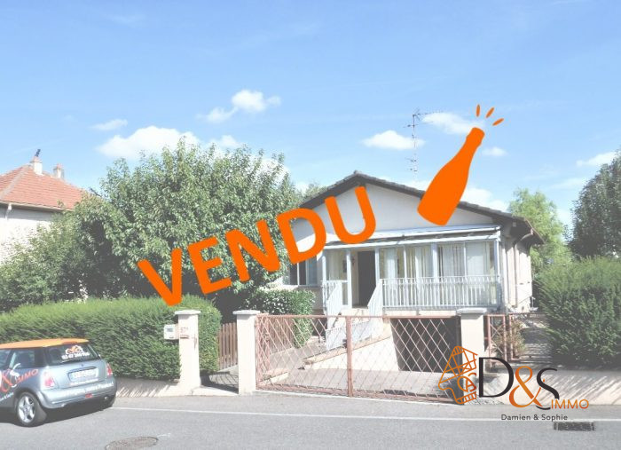 Maison plain-pied à vendre, 4 pièces - Riedisheim 68400