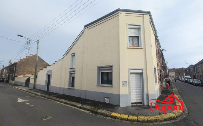 Maison mitoyenne 1 côté à vendre, 5 pièces - Denain 59220