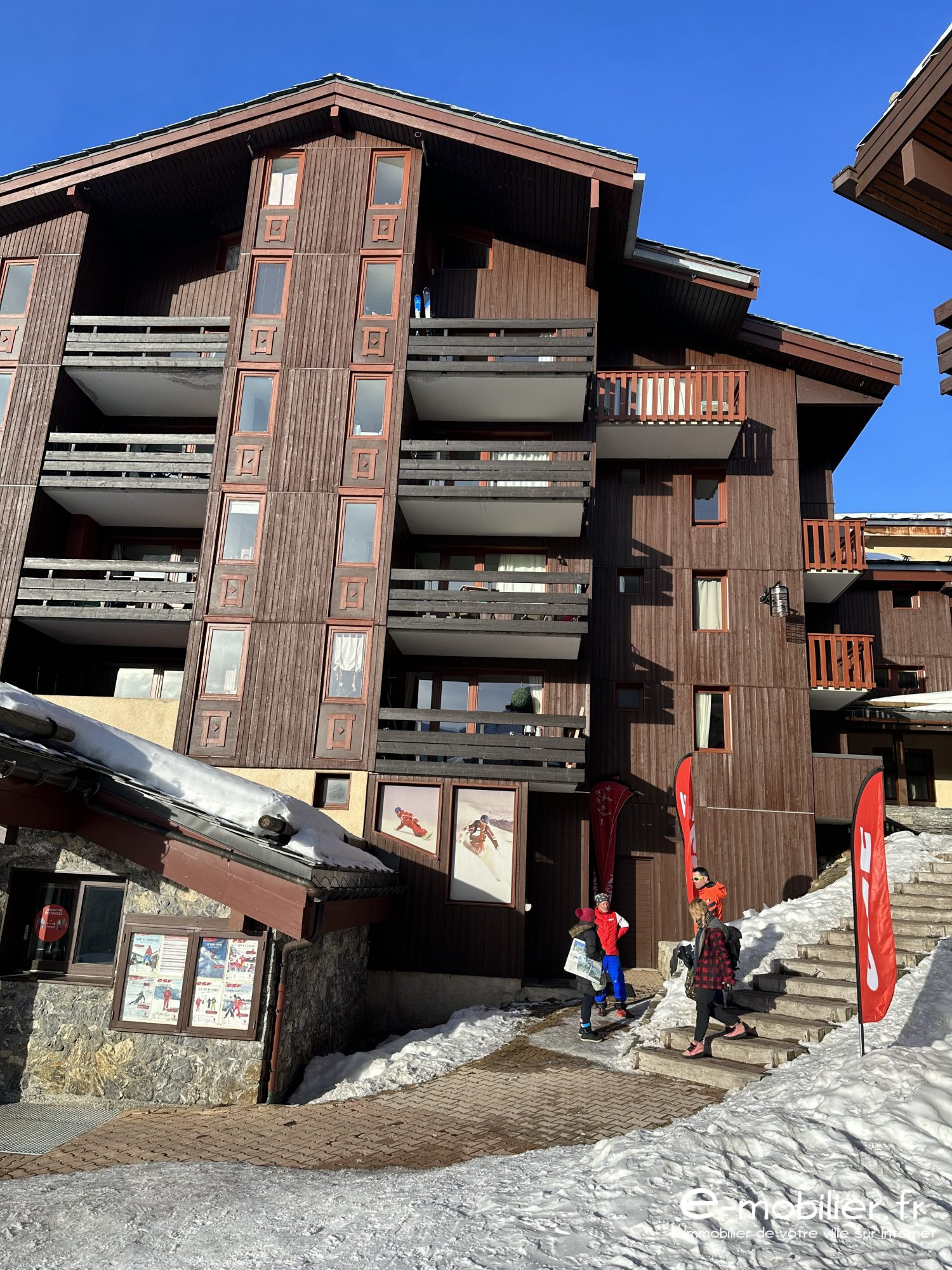 Vente Appartement 22m² 1 Pièce à La Plagne Tarentaise (73210) - E-Mobilier.Fr