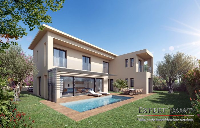 Villa  T5/T6 de 150m² haut de gamme avec garage et piscine - Aperçu Mer