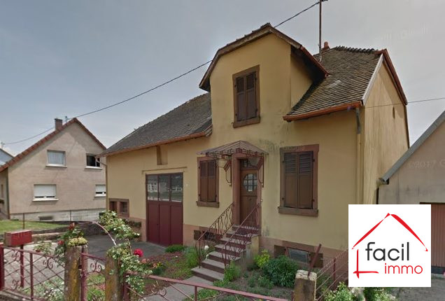 Maison mitoyenne 1 côté à vendre, 5 pièces - Neuwiller-lès-Saverne 67330