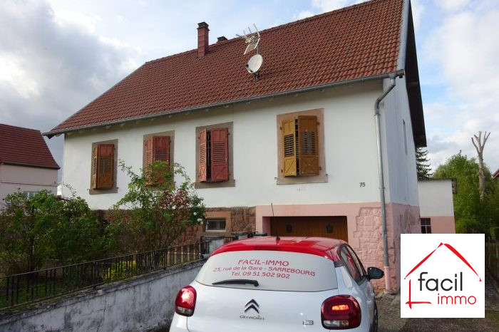 Maison individuelle à vendre, 6 pièces - Sarrebourg 57400