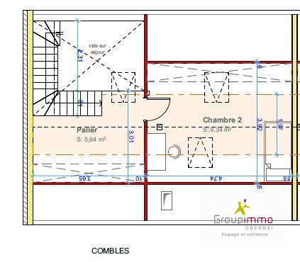 Appartement à vendre, 3 pièces - Barr 67140