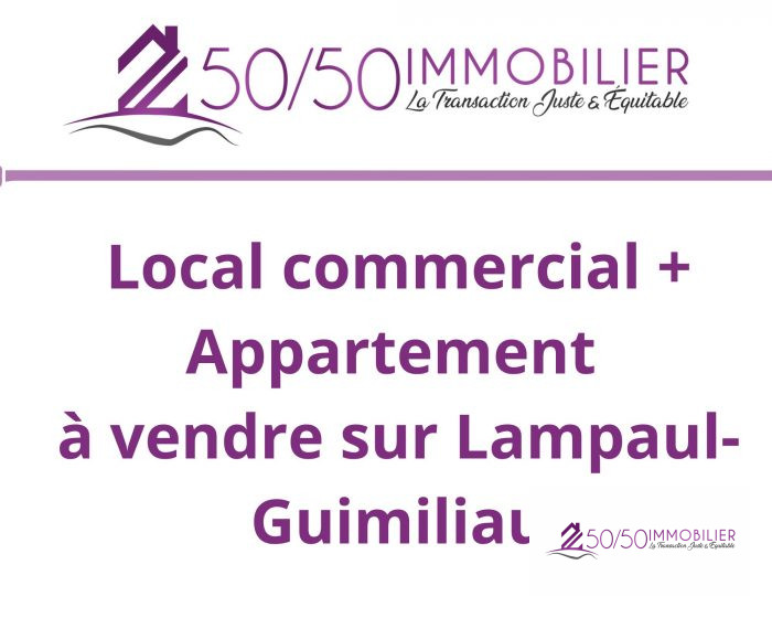 Immeuble à vendre, 154 m² - Lampaul-Guimiliau 29400