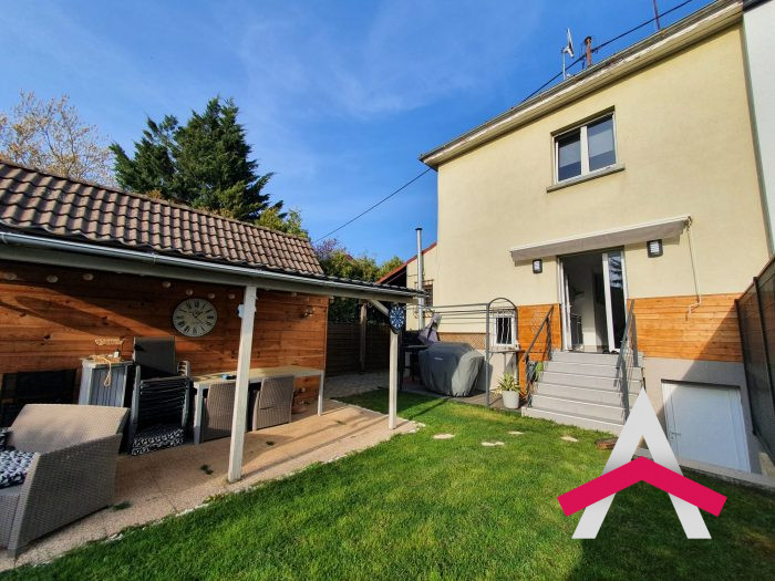 Maison mitoyenne 1 côté à vendre, 5 pièces - Mulhouse 68200