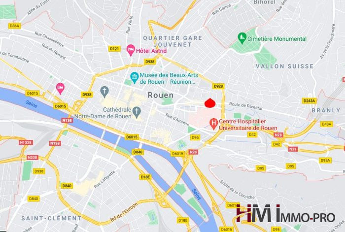 Local commercial à vendre, 900 m² - Rouen 76000