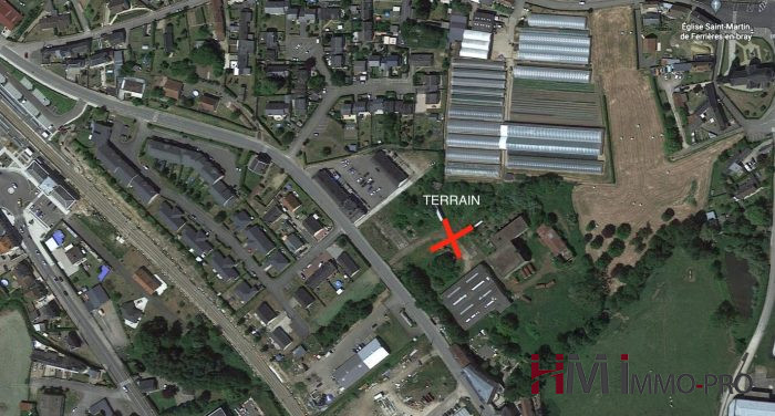 Terrain constructible à vendre, 01 ha 51 a 21 ca - Ferrières-en-Bray 76220