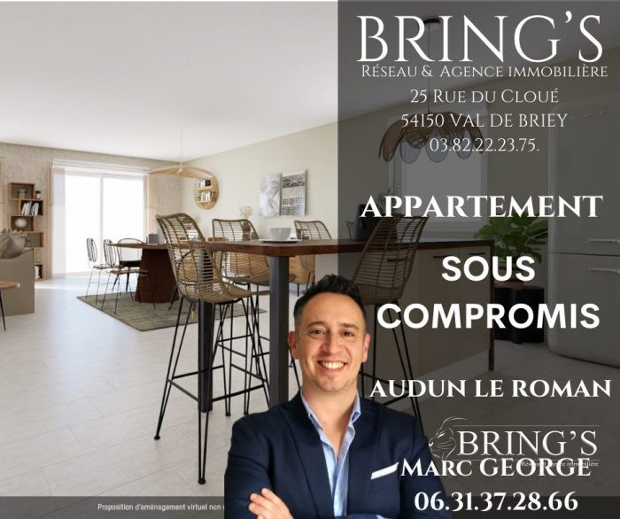 Appartement à vendre, 4 pièces - Audun-le-Roman 54560