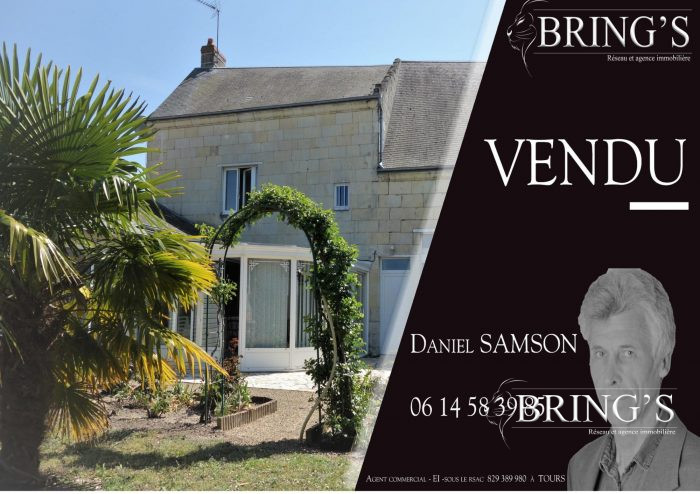 Maison à vendre, 5 pièces - Restigné 37140