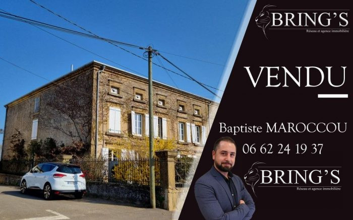 Maison mitoyenne 1 côté à vendre, 13 pièces - Val de Briey 54150