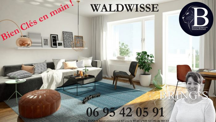 Maison à vendre, 4 pièces - Waldwisse 57480