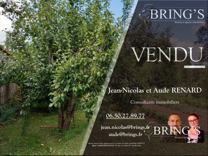 Terrain constructible à vendre, 09 a 15 ca - St vincent sur graon 85540