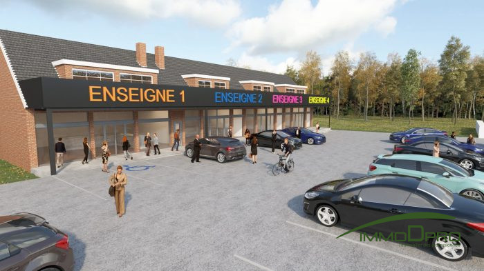 Local commercial à louer, 180 m² - Dieppe 76200