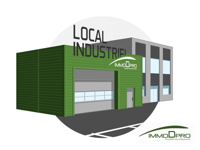 Local industriel à vendre, 2600 m² - Luneray 76810