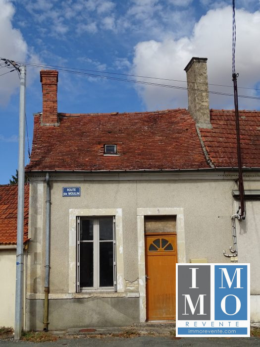 Maison ancienne à vendre, 3 pièces - Dun-sur-Auron 18130