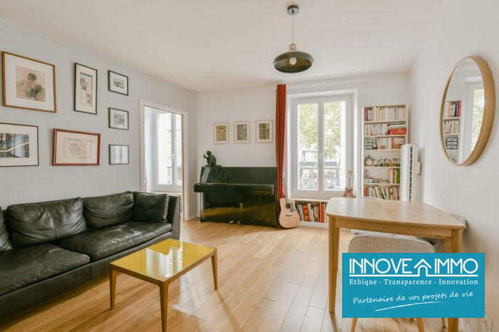 Apartment for sale, 3 rooms - Paris 75020