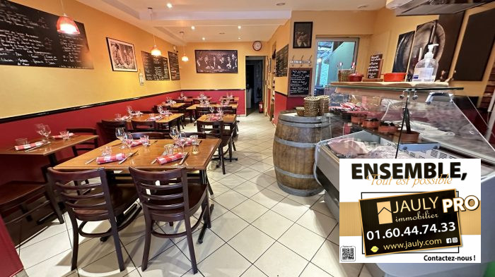 Restaurant, bar à vendre, 120 m² 44 places - Meaux 77100