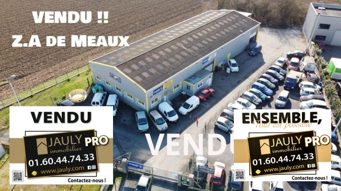 Local industriel à vendre, 984 m² - Meaux 77100