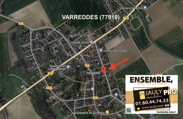Photo Un terrain à bâtir de 176 m² à 450 m du centre ville de VARREDDES image 2/5