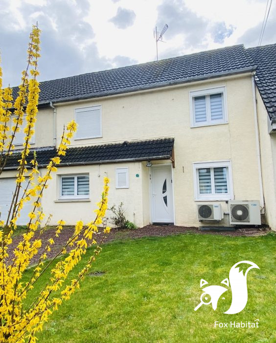 Maison mitoyenne 2 côtés à vendre, 5 pièces - Écourt-Saint-Quentin 62860