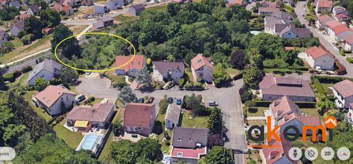 Terrain constructible à vendre, 905 m² - Heillecourt 54180