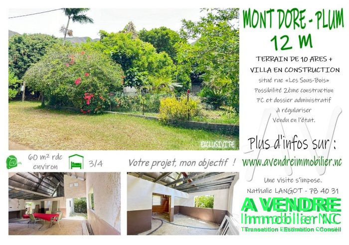 Villa à vendre, 4 pièces - Mont Dore 98809