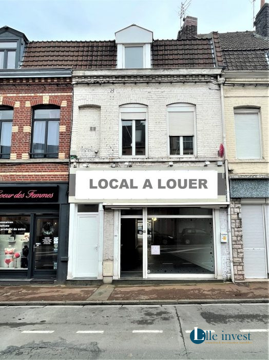 Local commercial à louer, 60 m² - La Madeleine 59110