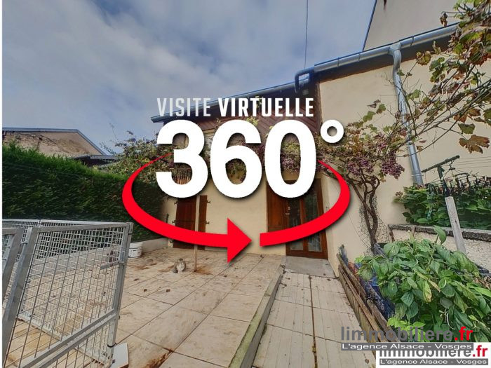 Maison mitoyenne 2 côtés à vendre, 6 pièces - Rambervillers 88700