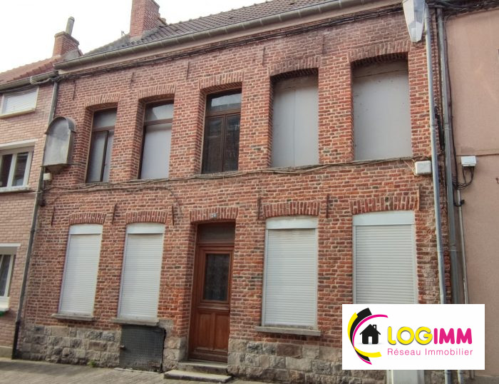 Maison ancienne à vendre, 4 pièces - Le Quesnoy 59530