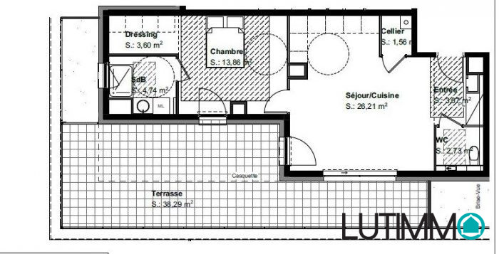 Appartement à vendre, 2 pièces - Beblenheim 68980